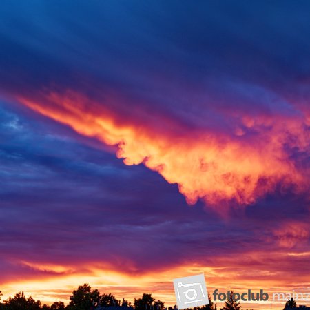 Brennender Himmel